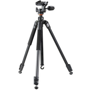  Vanguard Aluminum Alloy Espod 203AP Tripod with QR Three-Way Pan Head, Max Height: 57-1/8, Max Loading Capacity: 4.4 lbs 