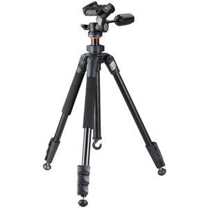  Vanguard Aluminum Alloy Espod 204AP Tripod with QR Three-Way Pan Head, Max Height: 57-1/8, Max Loading Capacity: 4.4 lbs 