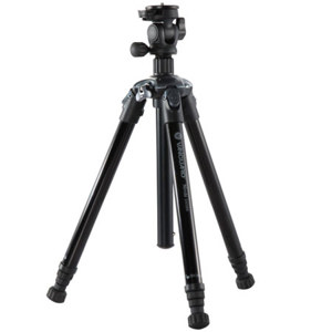  Vanguard Nivelo 245BK Tripod & QR Ball Head, 5 Leg Sections, 6.61 lbs Load Capacity, 63-3/8" Extended Height 