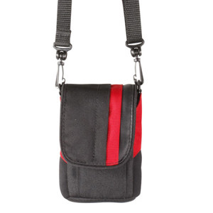 Vanguard Pampas 6A Polyester Pouch for Point-and-Shoot Digital Camera - Red Thumbnail Image