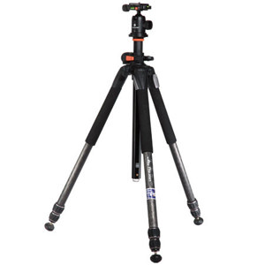  Vanguard 253CB-50 3-Section Carbon Fiber Alta Pro 253-CT Tripod Legs with SBH-50 QR Ballhead, Maximum Height 68.75", Supports 15.4 lbs 