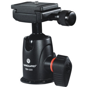  Vanguard TBH-100 Ball Head with Quick Release, Supports 22 lbs. 