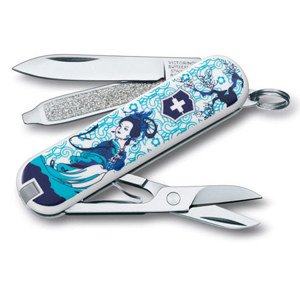  Victorinox Swiss Army Classic SD Pocket Knife, 2013 - Blue Mist 