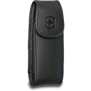 Victorinox Swiss Army Leather Large Clip Pouch, Black: Picture 1 regular