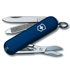  Victorinox Swiss Army Classic SD Pocket Tool, 58mm/2.28", Blue 