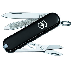  Victorinox Swiss Army Classic SD Pocket Tool, 58mm/2.28", Black 