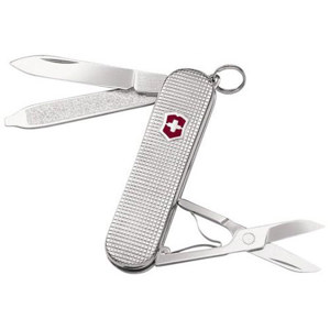 Victorinox Swiss Army 58mm/2.28in Classic SD Barleycorn Sterling Knife 53049