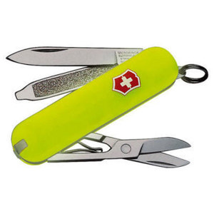  Victorinox Swiss Army Classic SD Pocket Knife, Stayglow 