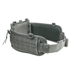  NcSTAR Vism Battle Belt with Foam Padding, Urban Gray 