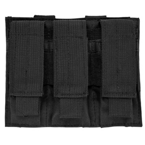  NcSTAR Vism Triple Pistol Magazine Pouch, Black 