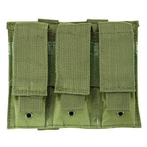  NcSTAR Vism Triple Pistol Magazine Pouch, Green 