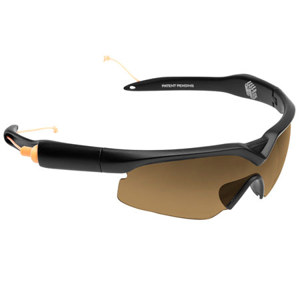  NcSTAR Vism Shooting Glasses with Ear Pro, Amber 