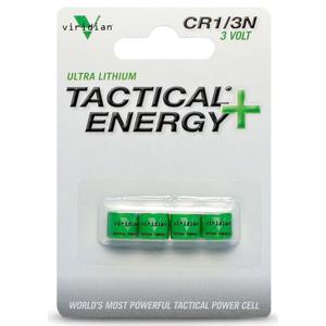  Viridian Green Lasers 1-3n Lithium Battery, 4 Pack 