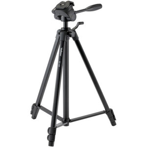  Velbon EX-430/F Aluminum Tripod with 3-Way Pan Head, 4.41lbs Load Capacity 