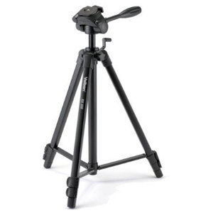  Velbon EX-530/F Aluminum Tripod with 3-Way Pan Head, 9.0lbs Max Load Capacity 