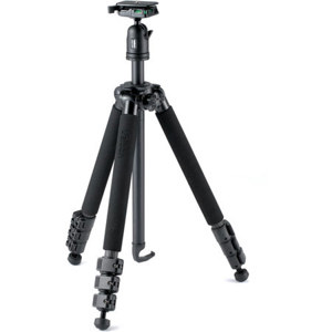  Velbon GEO E543D Carbon Fiber Tripod with QHD-53D Ball Head, 5.5' Maximum Height, Quick Release Ball Head, Cushioned Legs 