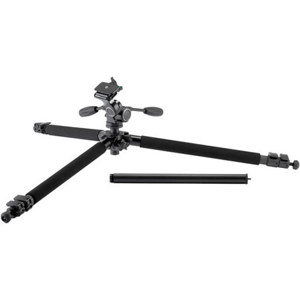  Velbon GEO E635D Carbon Fiber Tripod with PHD-65Q Pan/Tilt Head, 6.0' Maximum Height, 3-Way Pan/Tilt Head, Individual Leg Spread 