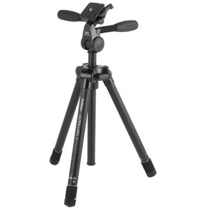  Velbon Ultra LUXi-L Aluminum Tripod with Quick Release PHD-41Q 3-Way Pan/Tilt Head, Maximum Height 63", Supports 5.5 lb 