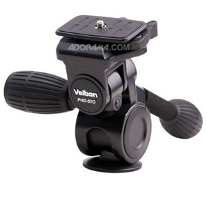  Velbon PHD-52Q Magnesium 4-Way Panhead 