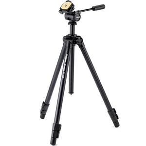  Velbon SHERPA 5370D 3-section Aluminium Tripod with 3-way Pan-&-tilt PH-157Q Head, 4kg Maximum Capacity 
