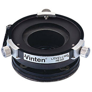  Vinten 3328-30 Quickfix Leveling Adaptor with Four-Hole Flat Base for Osprey, Pro-Ped Pedestals, Supports 100 lbs 