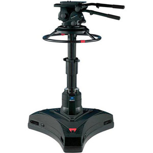  Vinten Quartz Two, 2 Stage Studio Pedestal, Maximum Payload 176 lbs, Black 