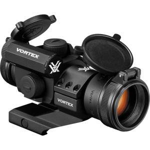  Vortex Optics 1x30 StrikeFire II 4 MOA Bright Red Dot Sight with Cantilever Mount, Unlimited Eye Relief, Multi-Coated Optics, Water/Shock/Fogproof 