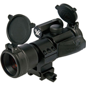  Vortex Optics 1x30mm StrikeFire Red Dot Flat Top AR Rifle Scope, Matte Black Finish with 4 MOA Illuminated Red Dot Reticle 