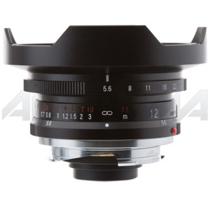  Voigtlander Ultra Wide-Heliar 12mm f/5.6 Aspherical M Mount Lens for Leica M - Black 