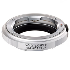  Voigtlander Leica Mount Lens to Sony E- Leica Mount Body Adapter - Silver 