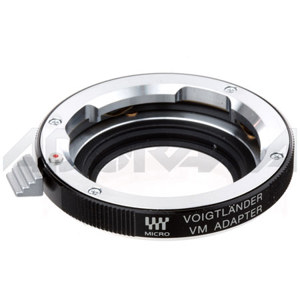 Voigtlander Micro 4/3 Adapter for using Leica M Lenses on Micro 4/3 Cameras 