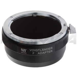  Voigtlander Micro 4/3 Adapter for using Nikon F Lenses on Micro 4/3 Cameras 