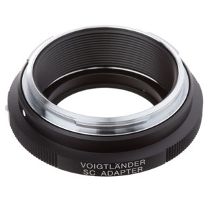  Voigtlander Nikon/Contax Nikon SC-Mount Lens to Sony E-Mount Body Adapter - Black 