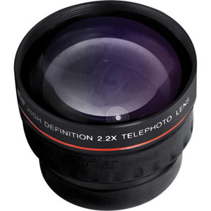  Vivitar 2.2x Telephoto Lens for 37mm Filter Thread, 46mm Filter Size 