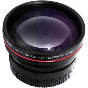  Vivitar 2.2x Telephoto Lens for 52mm Filter Thread, 62mm Filter Size 