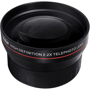  Vivitar 2.2x Telephoto Lens for 72mm Filter Thread, 82mm Filter Size 