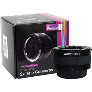  Vivitar 7 Element 2x Tele Converter for Pentax 