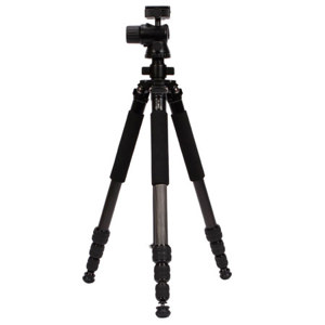  Vivitar 62" Carbon Fiber Tripod with Ballhead & Monopod 