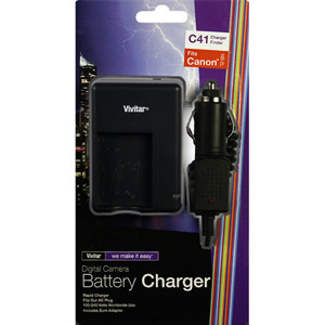 Vivitar VIVSCNB5 Charger with Flip Out AC Plug/Adaptr: Picture 1 regular