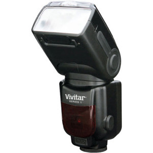  Vivitar DF-583 18-180mm Power Zoom DSLR Flash for Canon 