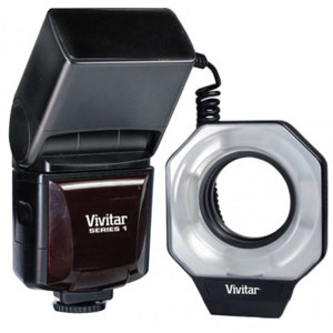  Vivitar Digital Macro Ring Flash for Canon 