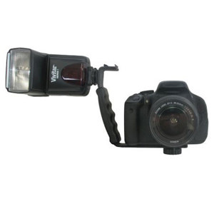  Vivitar FB-100 Camcorder/Camera/DSLR Flash Bracket 