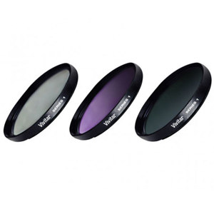 Vivitar 3-Piece 37mm Filter Kit 