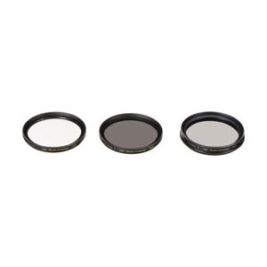  Vivitar 3-Piece 67mm UV/CPL/ND Filter Kit 