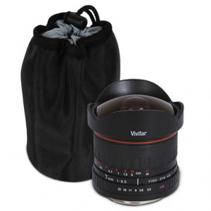  Vivitar 6" Deluxe Lens Pouch 