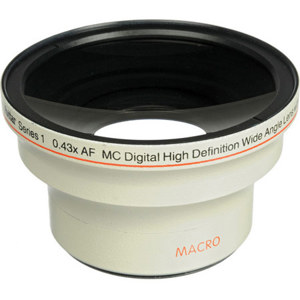  Vivitar 0.43x Wide Angle Lens Attachment for 58mm Filter Thread, Uses 62mm Filters 