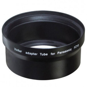  Vivitar 52mm Conversion Lens Adapter for Panasonic FZ10 Cameras 