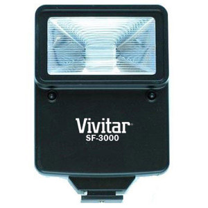  Vivitar SF3000 Digital Slave Flash with Built-In Slave for Canon EOS 7D Digital SLR Camera 