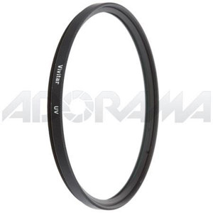  Vivitar UV (Ultra Violet) Multi-Purpose Glass Filter, 40.5MM (silver ring) 