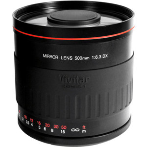  Vivitar 500mm f/6.3 Mirror Lens 